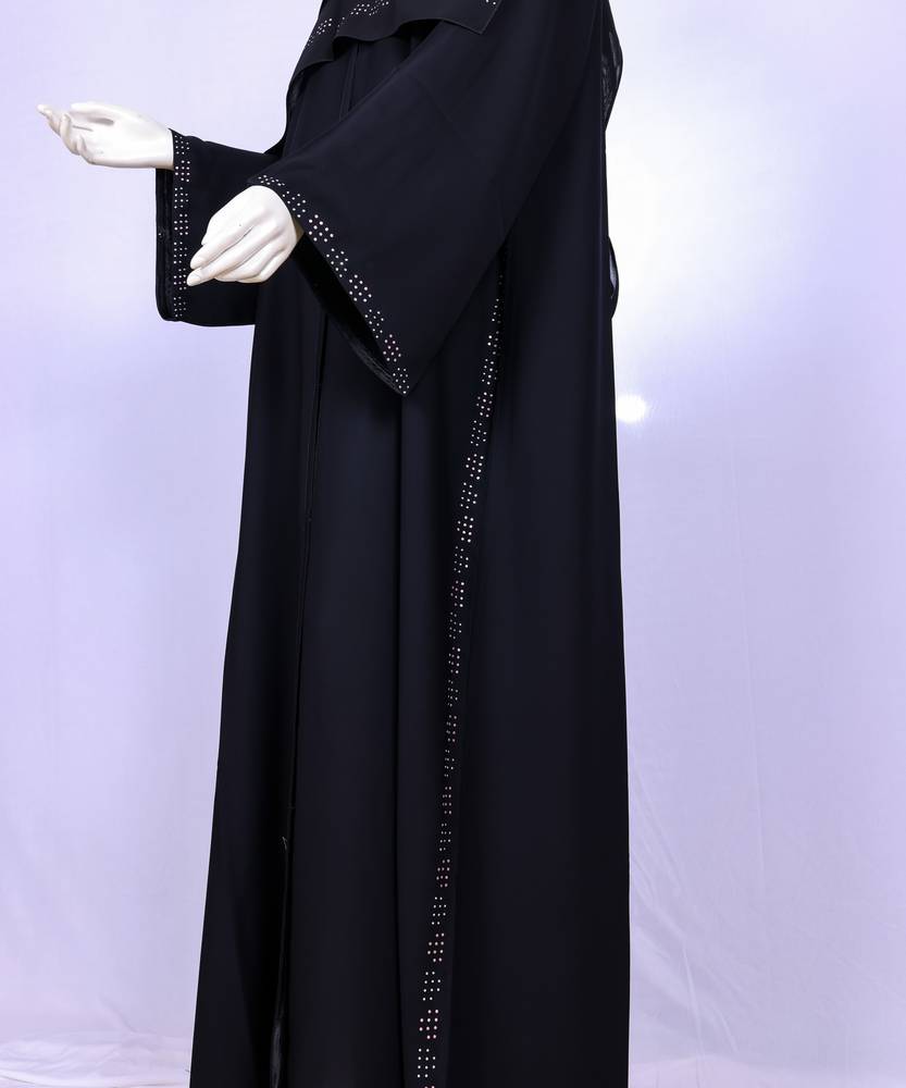 عباية مع طرحة موديل رقم  3651 (4)