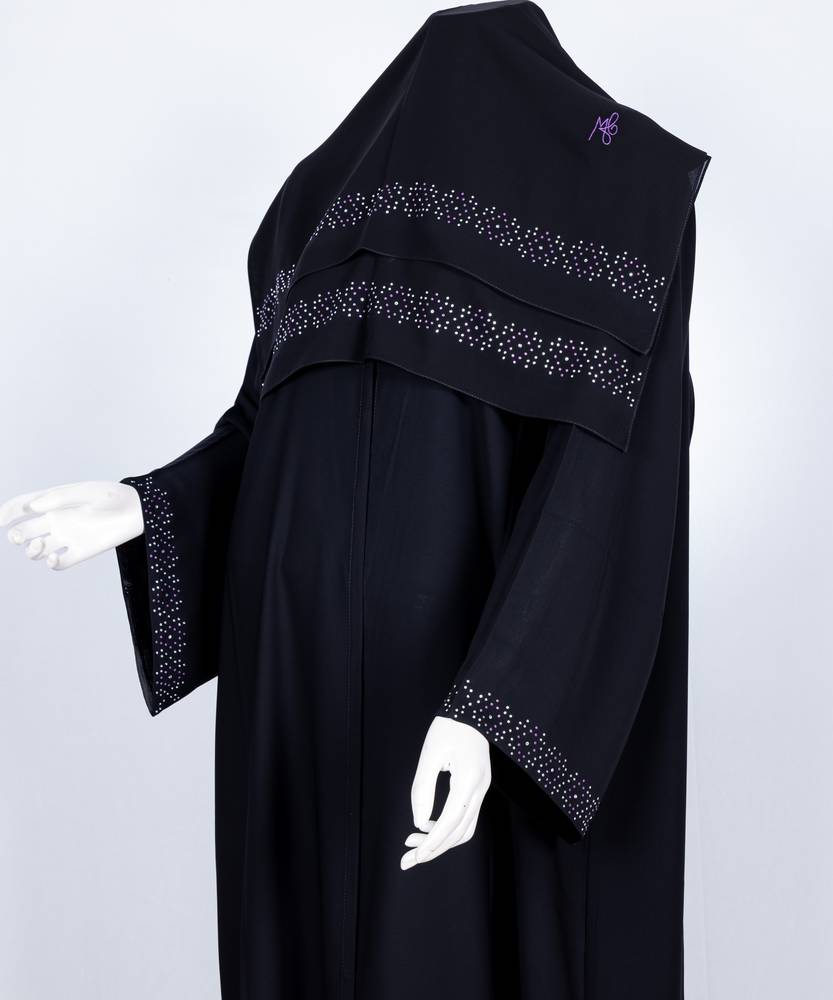 عباية مع طرحة موديل رقم   3647 (5)