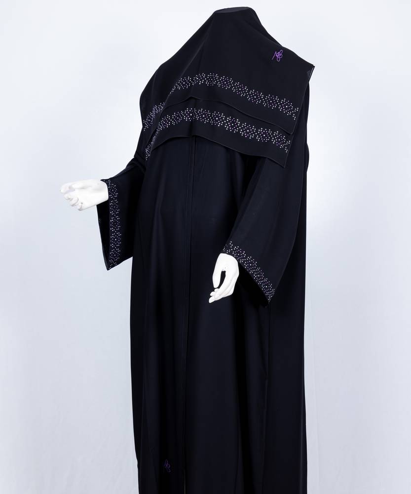 عباية مع طرحة موديل رقم   3647 (5)