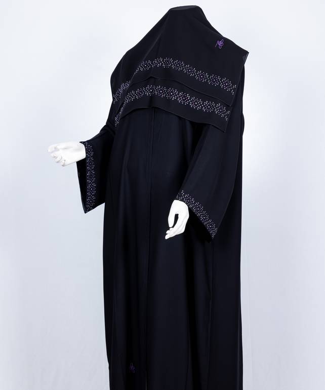 عباية مع طرحة موديل رقم   3647 (5)