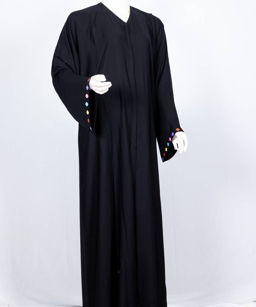 عباية مع طرحة موديل رقم   3550