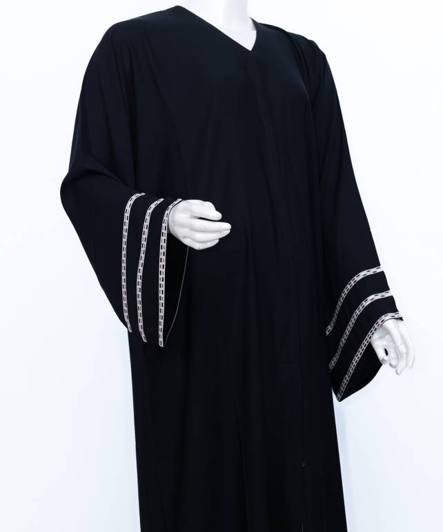 عباية مع طرحة معدن موديل رقم 3561 (1)