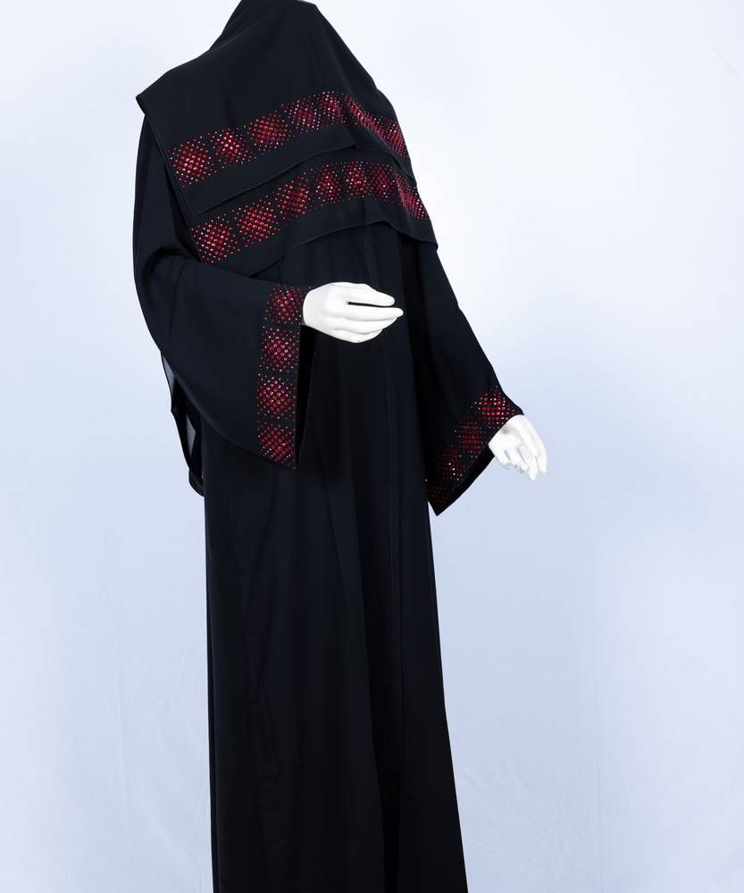 عباية مع طرحه موديل رقم  3604 (1)