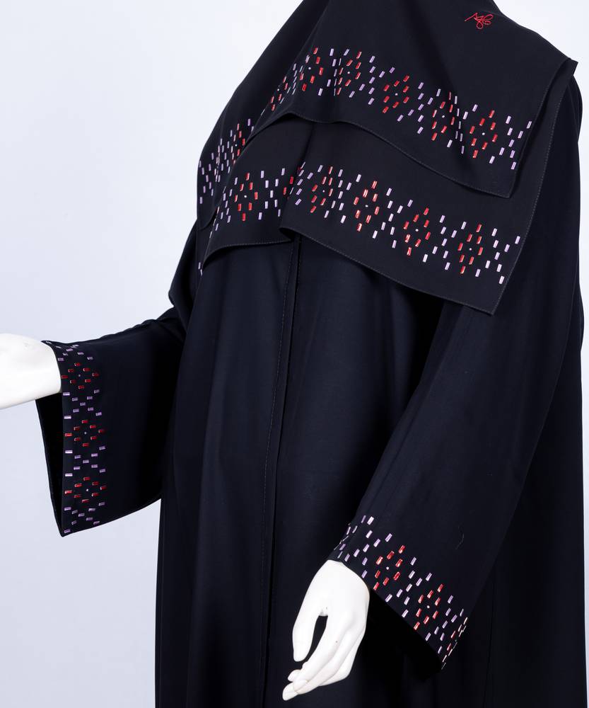 عباية مع طرحه موديل رقم   3648 (6)