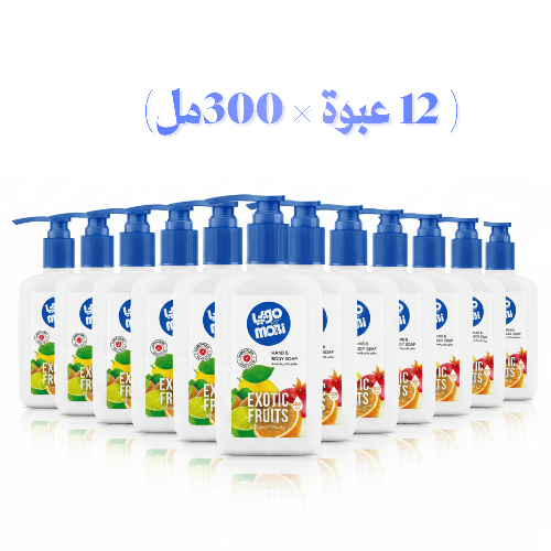 صابون أيادى موبى برائحة الفواكة ٣٠٠مل عدد (١كرتون ١٢ عبوة)
