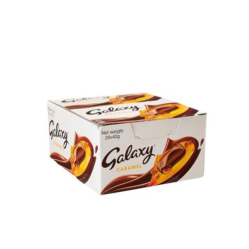 جالاكسي شوكولاتة بالكراميل  -  24X40gm