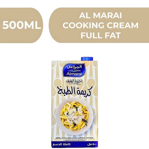 المراعي كريمة الطبخ كامل الدسم  -  18X500ML