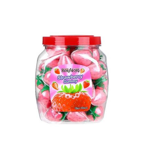 Sweet Rose Strawberry Gummy  50X18gm