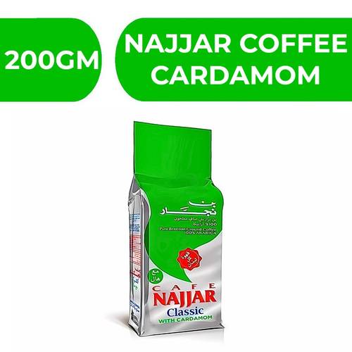Najjar Brazilian Coffee With Cardamom  -  10X200gm