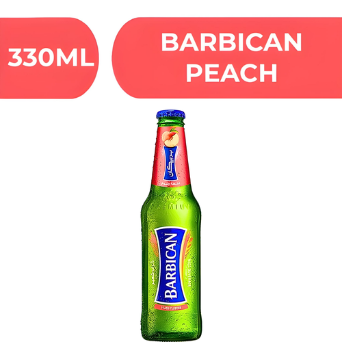 بربيكان خوخ زجاج  -  24X330ML