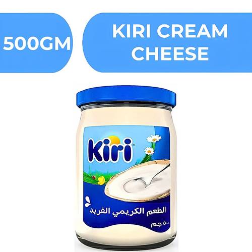 كيري جبنه كريمي زجاج  -  12X500gm