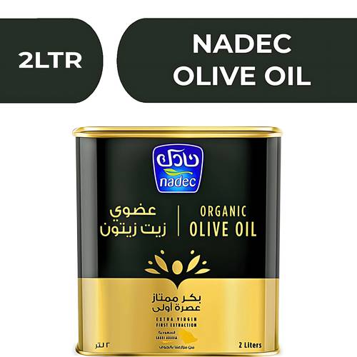 Nadec Orgranic Extra Virgin Olive Oil  -  8X2LTR