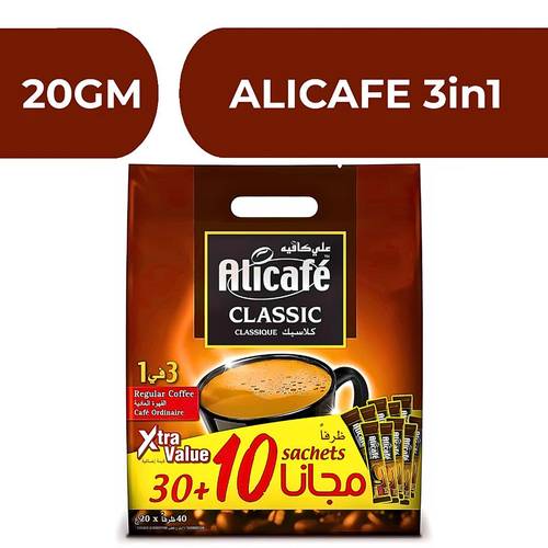 Ali Cafe Classic 3in1  -  10+30X20GM