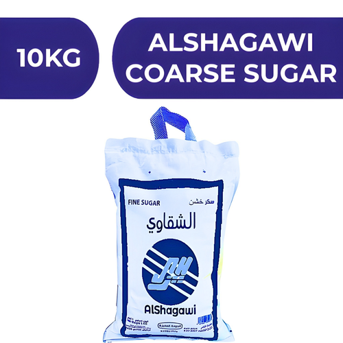 Alshagawi White Coarse Sugar  -  10kg