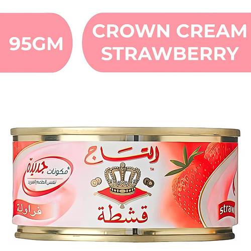 التاج قشطة فراولة  -  24X95GM
