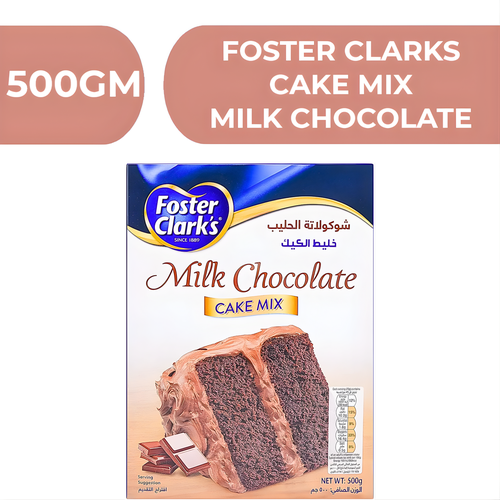 Foster Clarks Cake Mix Milk Chocolate  -  12X500gm
