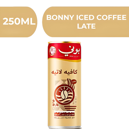 بوني قهوة مثلجة لاتيه  -  24X250ML