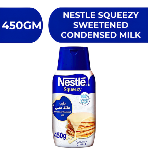Nestle Squeezy Sweetened Condensed Milk  -  12X450GM