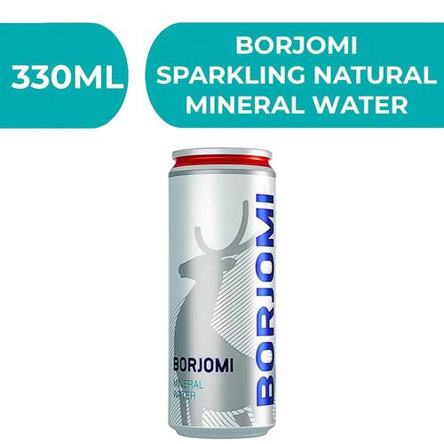 بورجومي  مياه معدنية طبيعية فوارة  -  12X330ML
