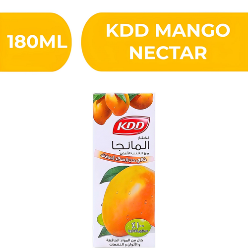 KDD Mango Nectar With White Grapes  -  24X180ml