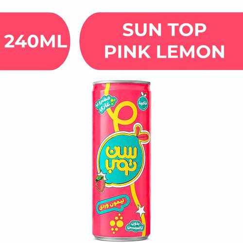 سن توب ليمون وردي  -  30X240ML