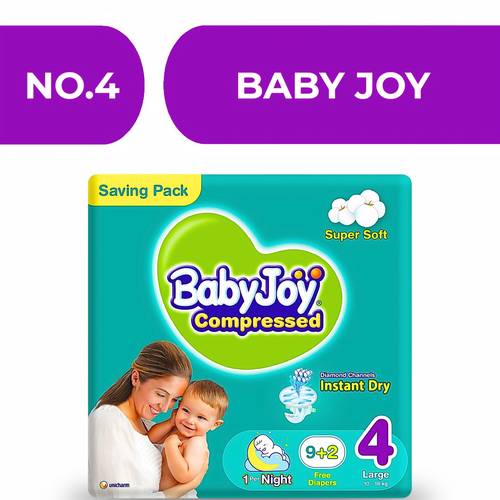 Baby Joy Size 4  -  11X8 pcs
