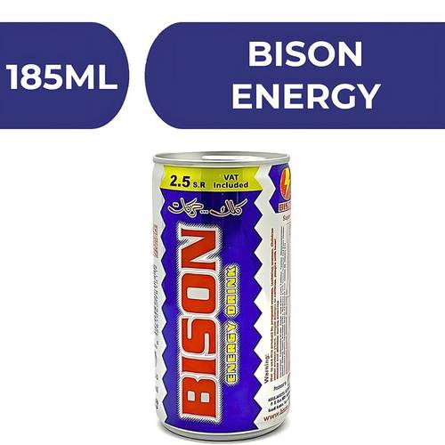 Bison Energy Drink Small  -  24X185ML