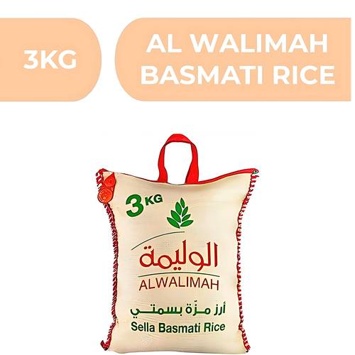 Al Walimah Mezza Basmati Rice  -  10X3kg