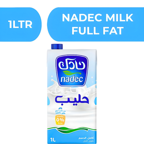 نادك حليب كامل الدسم  -  12X1 LTR