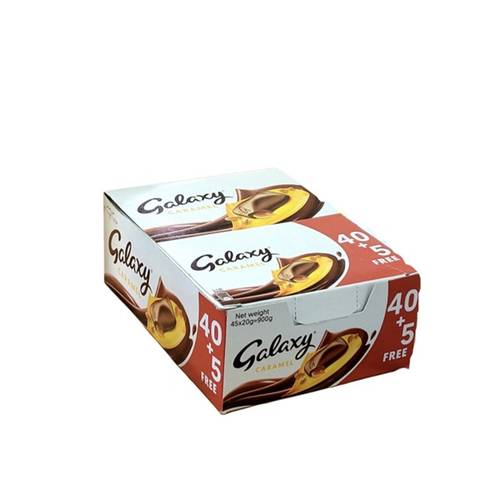 جالاكسي شوكولاتة بالكراميل  -  45X20gm