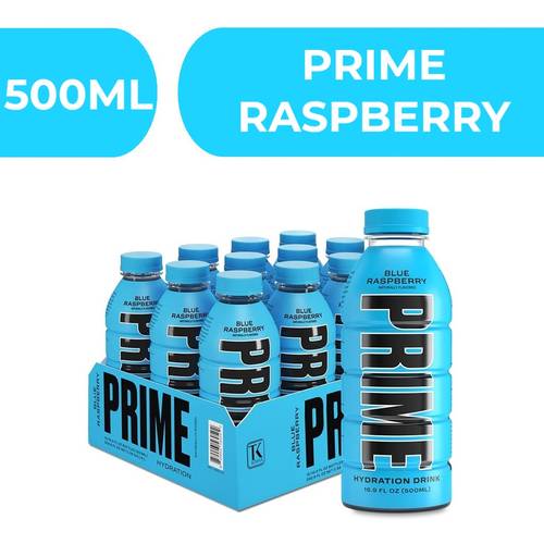 Prime Hydration Drink BLUE RASPBERRY  -  12X500ml