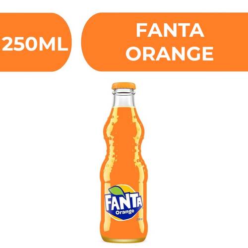 Fanta Orange Glass  -  24X250ML