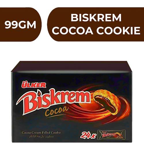 بيسكريم بسكويت بكريمة الكاكاو  -  24X99gm