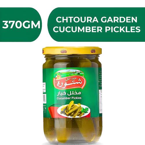 Chtoura Garden Cucumber Pickles  -  12X370gm