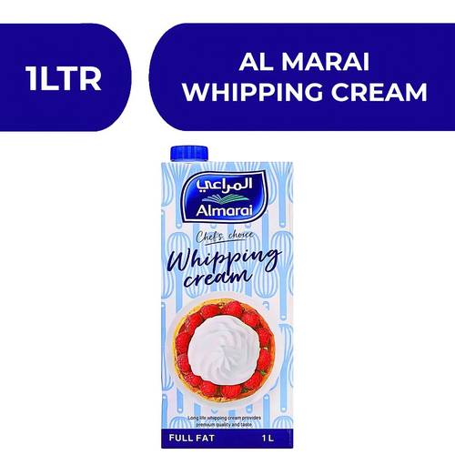 Al Marai Whipping Cream Full Fat  -  12X1000ML