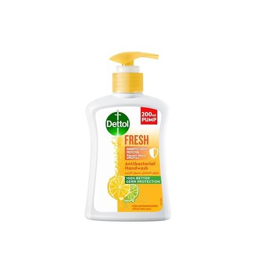 ديتول صابون سائل لغسل اليدين المنعش  -  12X200ml