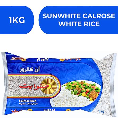 Sunwhite Calrose White Rice  -  20X1KG