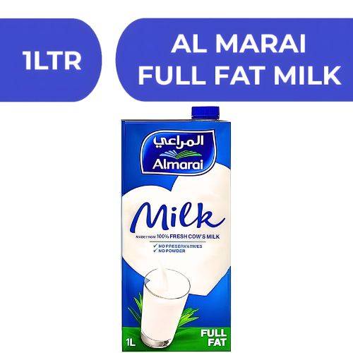 Al Marai Full Fat Milk  -  12X1 LTR
