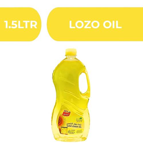لوزو زيت دوار الشمس  -  6X1.5 LTR