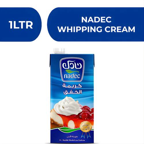 نادك كريمة خفق كامل الدسم  -  12X1LTR