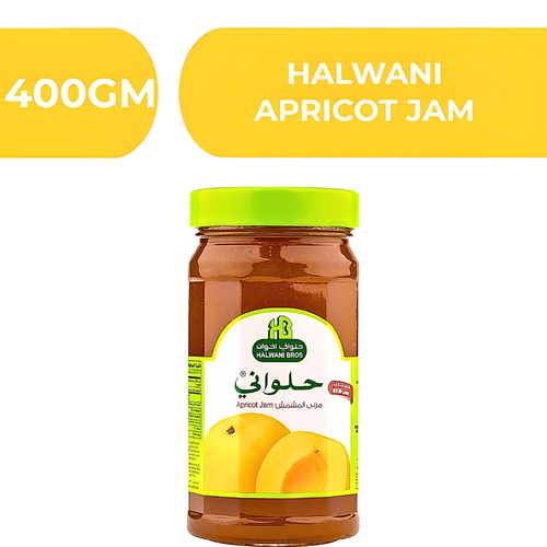 Halwani Apricot Jam  -  12X400gm