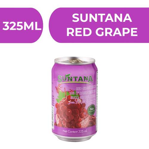 Suntana Red Grape Juice  -  24X325ml