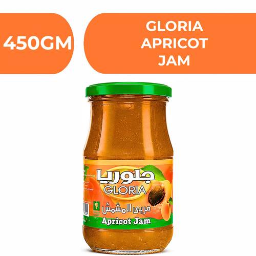 جلوريا مربي مشمش  -  12X450gm