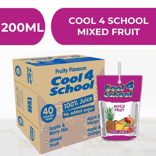 Cool 4 School Mixed Fruit  -  40X200ML