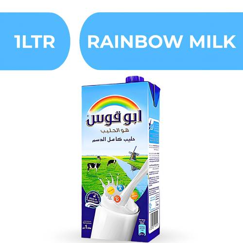 Rainbow Full Fat Milk  -  12X1 LTR