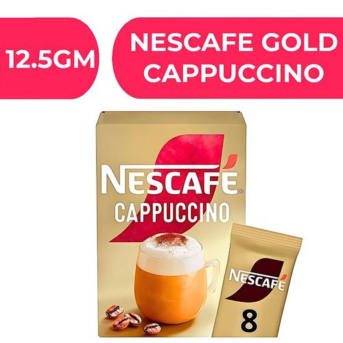 Nescafe Gold Cappuccino Sachet  -  8X12.5GM
