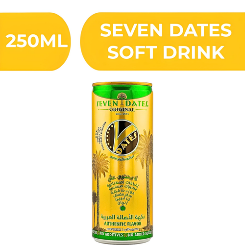 سبع تمرات مشروب غازي  -  24X250ml