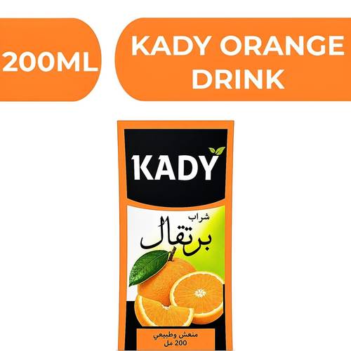 كادي شراب برتقال  -  27X200ML