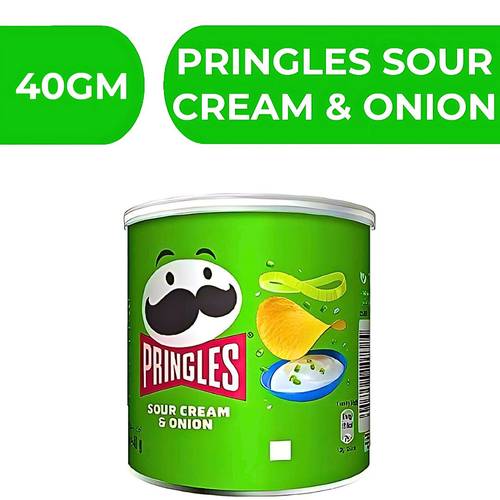 Pringles Sour Cream & Onion  -  12X40gm