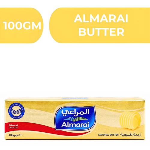 Almarai Unsalted Natural Butter  -  40X100GM